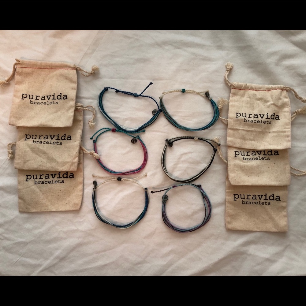 NEW 6 Pura Vida bracelets